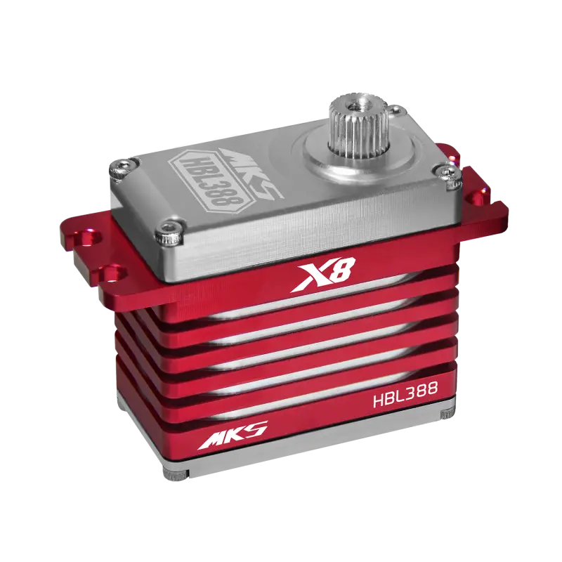 X8 Hbl388 Mks Brushless Titanium Digital Servo (High Voltage) 1