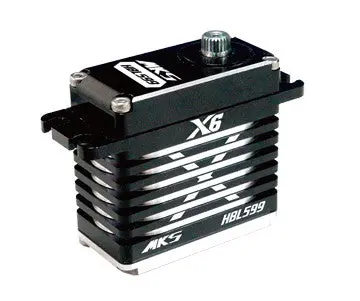 X6 Hbl599 Mks Brushless Titanium Gear High Torque Digital Servo (High Voltage) 1