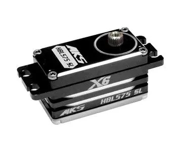 X6 Hbl575sl Mks Brushless Titanium Gear Low Profile Digital Servo (High Voltage) 1