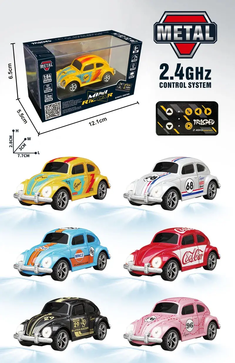 Rc Pro 1/64 Mini R/C Beetle Hg4-216 1