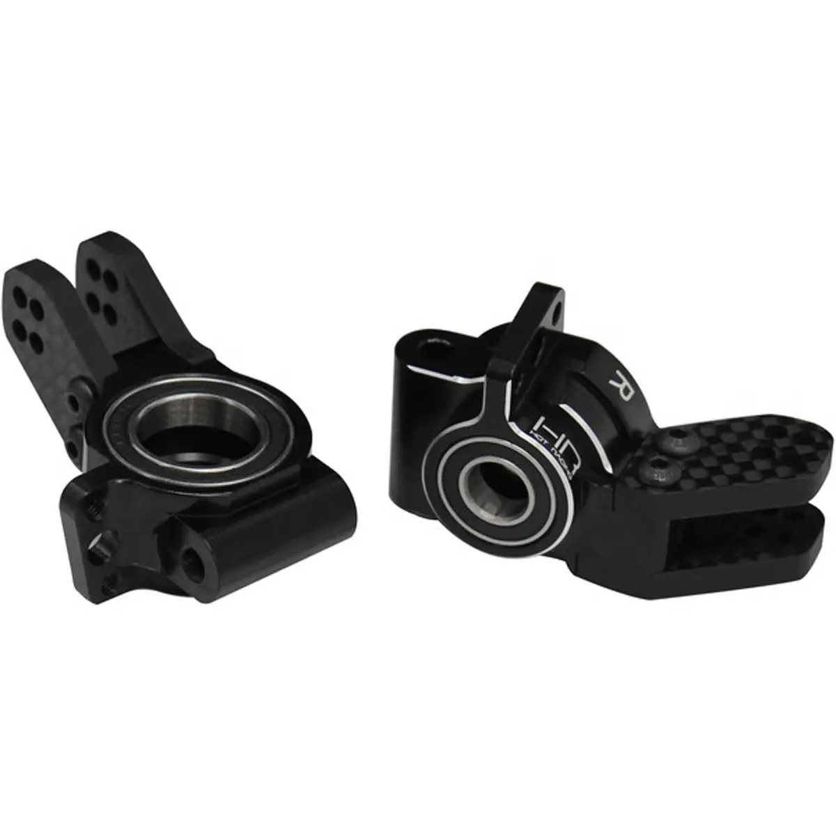 Hot Racing Arrma 6S Aluminum Rear Hubs W/Heavy Duty Bearings (Black) (2) 1
