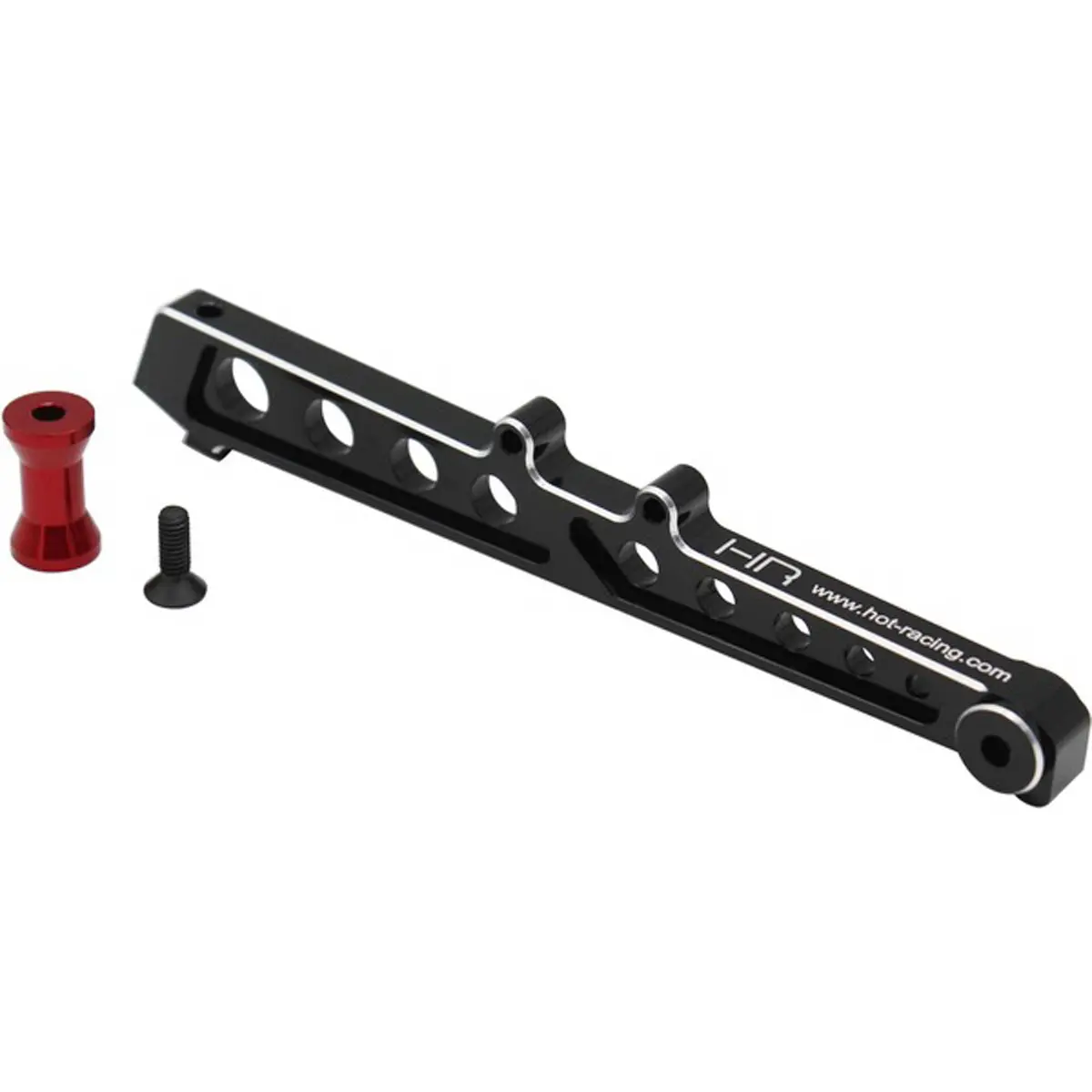 Hot Racing Arrma Limitless/Infraction Aluminum Rear Chassis Brace (Black) 1