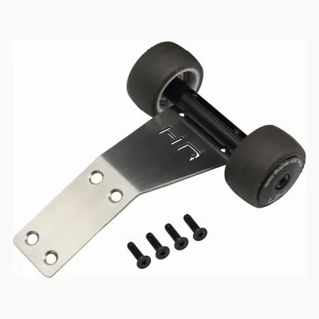 Hot Racing Hd Bearing Skid Plate Wheelie Bar – Fits 1/18 Grom [Hragrm133h] 1