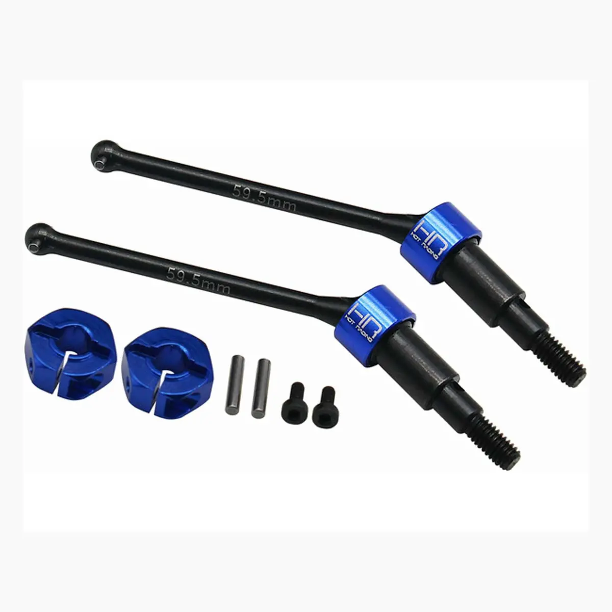 Hot Racing Hd Steel Universal Rear Cvd Axles Drive Shafts For 1/18 Grom 1
