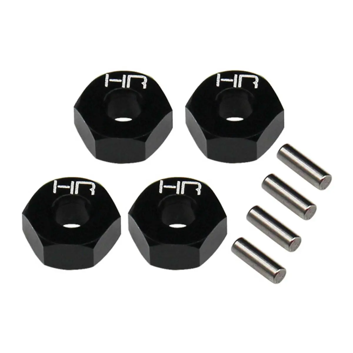 Hot Racing Stock Replacement Wheels With 7Mm Hex Hubs For 1/24 Losi Micro-B [Hralmcb1001] 1