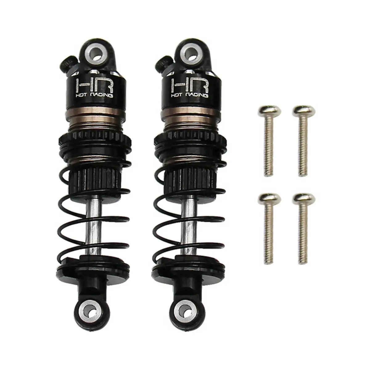 Hot Racing Front 32Mm Aluminum Threaded Shocks (2), 1/24 Losi Micro-B 1