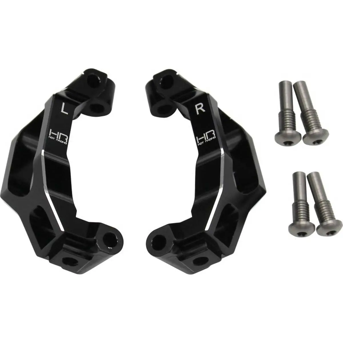 Hot Racing  Aluminum Caster Blocks C-Hubs Traxxas Maxx 1