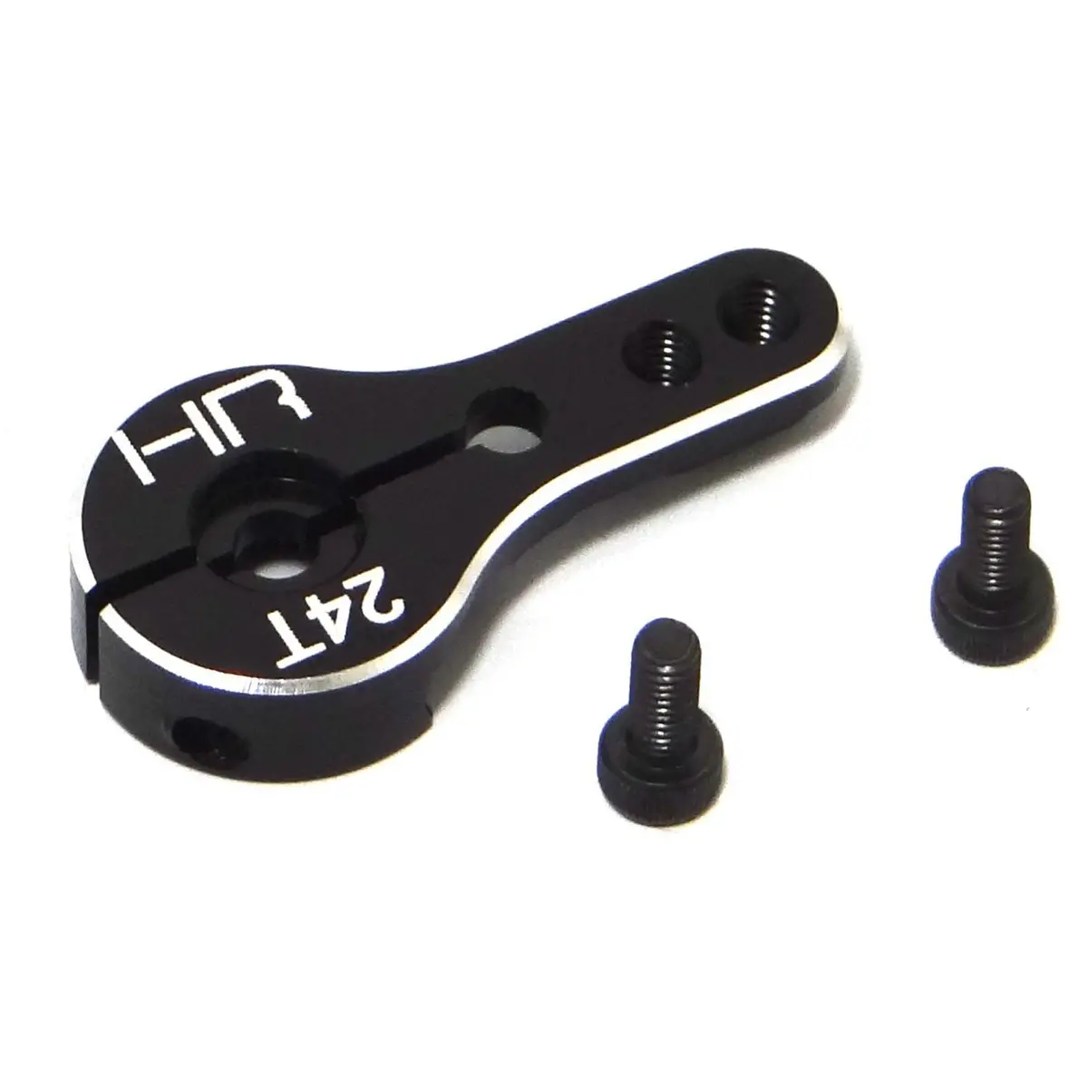 Hot Racing Hitec Aluminum Clamping Lock Servo Arm (24T-Hitec) 1