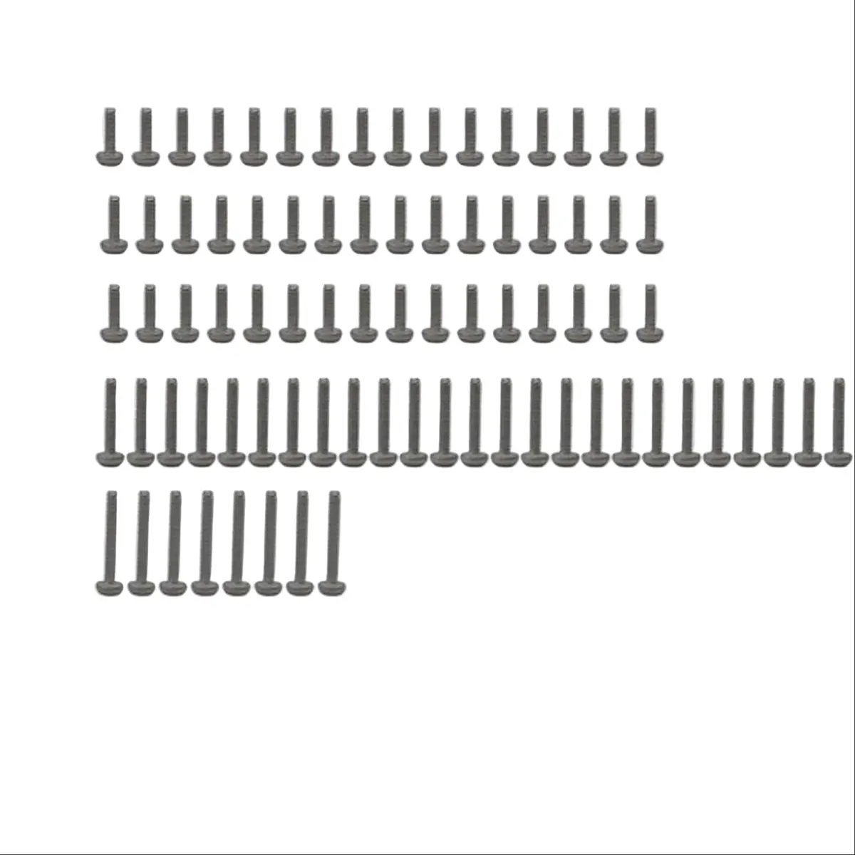 Hot Racing M1.4 Stainless Steel Full Screw Set – Fits Axial Scx24 [Hrasxtf14ss] 1