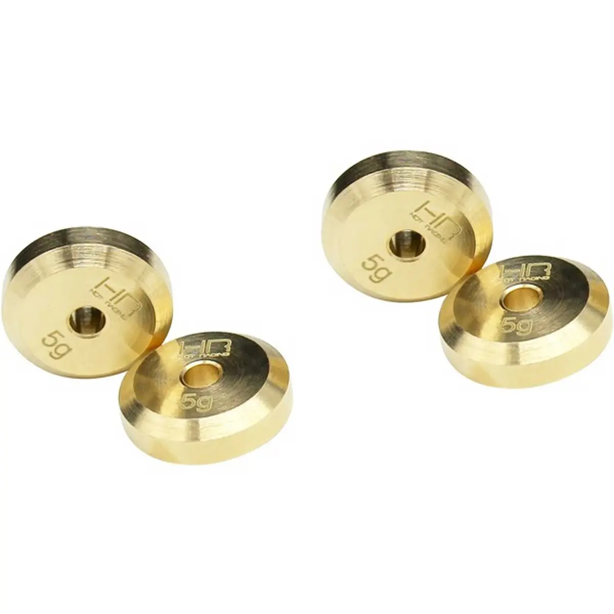 Hot Racing Scx24+4Mm Steel Axles Brass Weight 1