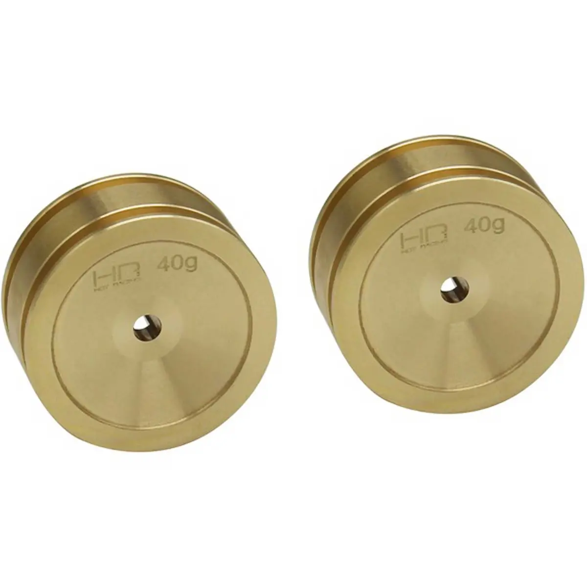 Hot Racing Brass Wheel Axial Scx 24 (2) 1