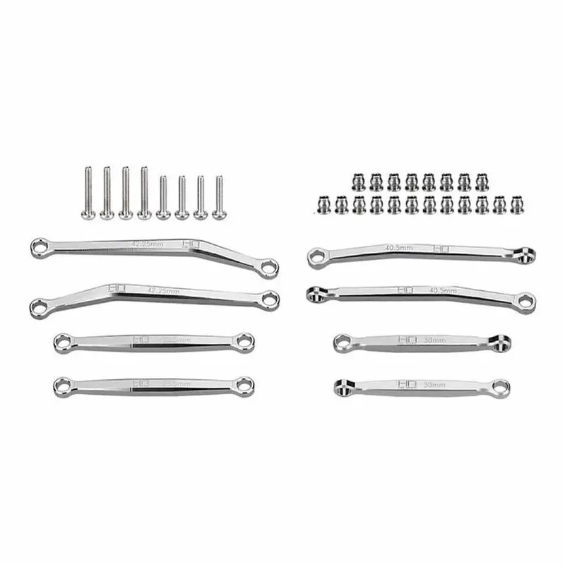 Hot Racing No Flex Upgrade T6 Link Set - Scx30 1