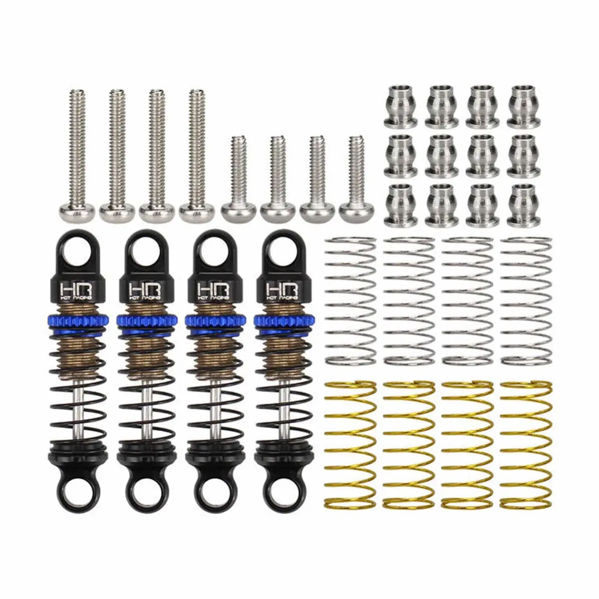 Hot Racing Adjustable Damper 21.5Mm - Scx30 Hrasxty215gp 1
