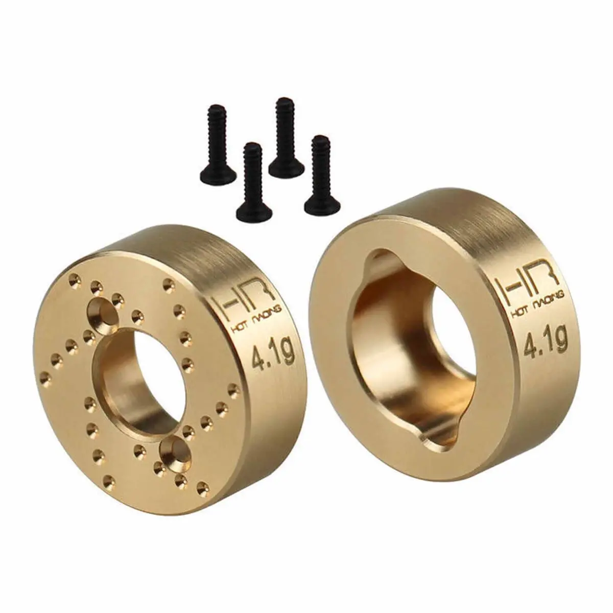 Brass Rear Hub 4.1G - Scx30 1