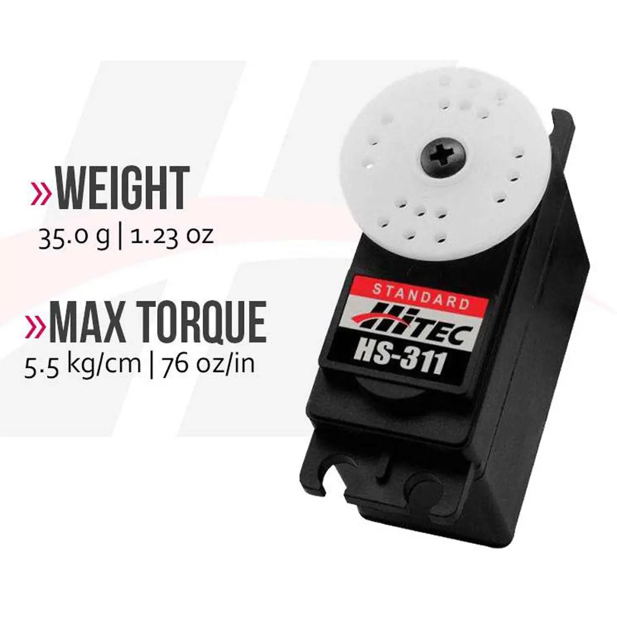 Hitec Standard Servo, Hs-311 2