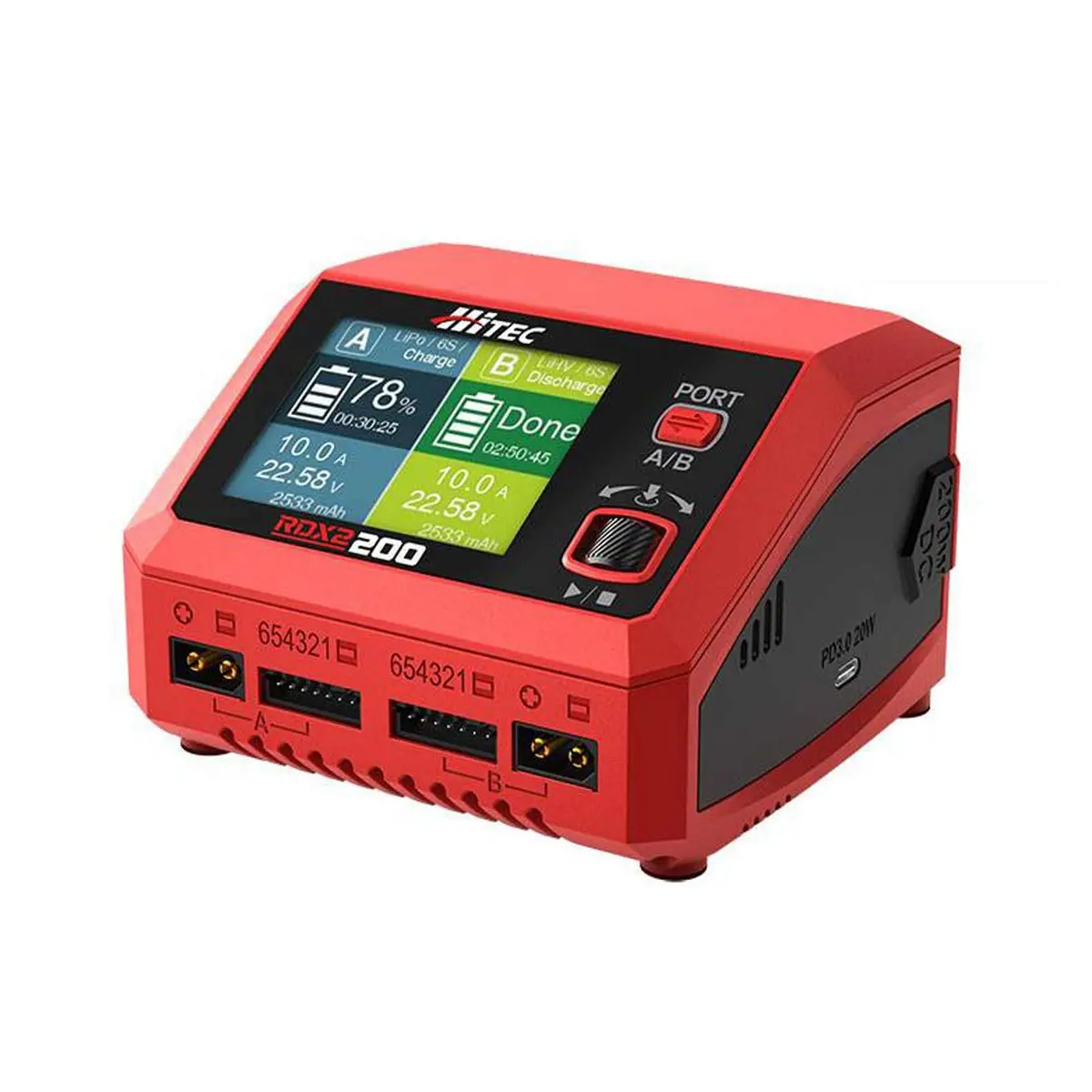 Hitec Rdx2 200 Ac/Dc Multi-Function Smart Charger 1