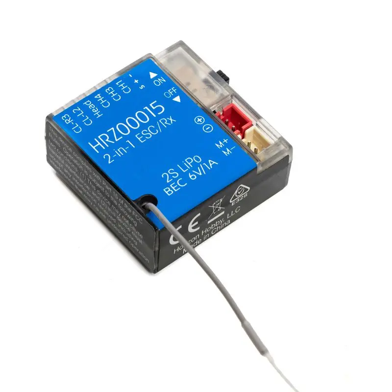 Esc/Receiver, 2.4Ghz, Ec2: 1/24 1