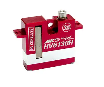 Mks Servos Hv6130h Coreless Metal Gear Digital Wing Servo (High Voltage) 1
