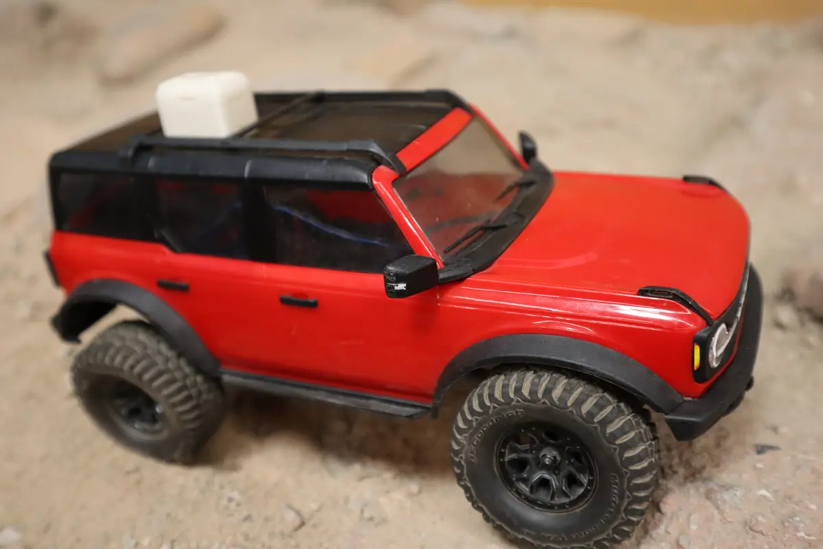 1/18 Or 1/24  Scale White Cooler – Trail Accessory For Rc Crawlers & Scale Builds 1