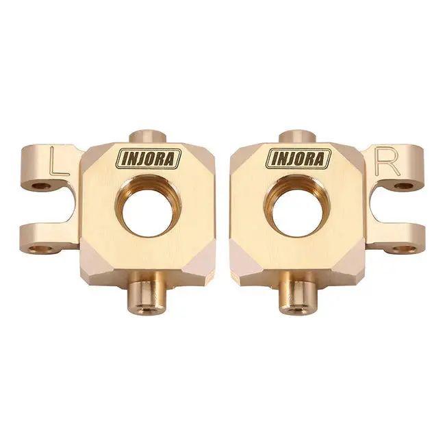 Injora 11G/Pcs Brass Steering Knuckles For 1/18 Trx4m (2) (4M-04) 1
