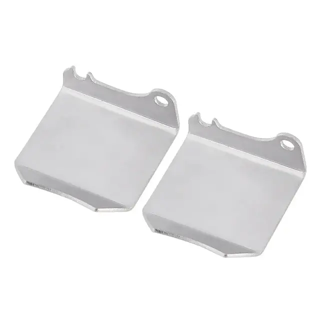 Injora Stainless Steel Chassis Armor Skid Plate Axle Protector For 1/18 Trx4m (4M-14) 2