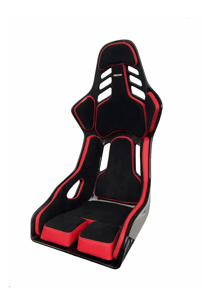 Recaro Podium Cf Alcantara Black / Leather Red 1