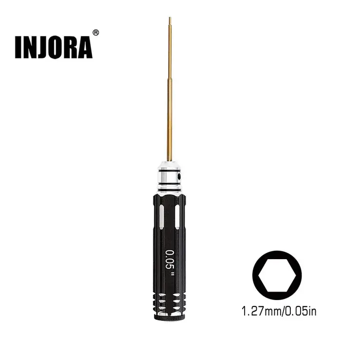 Injora 0.05" 1.27Mm Hex Screwdriver Tool For Axial Scx24 Ax24 Scx30 1