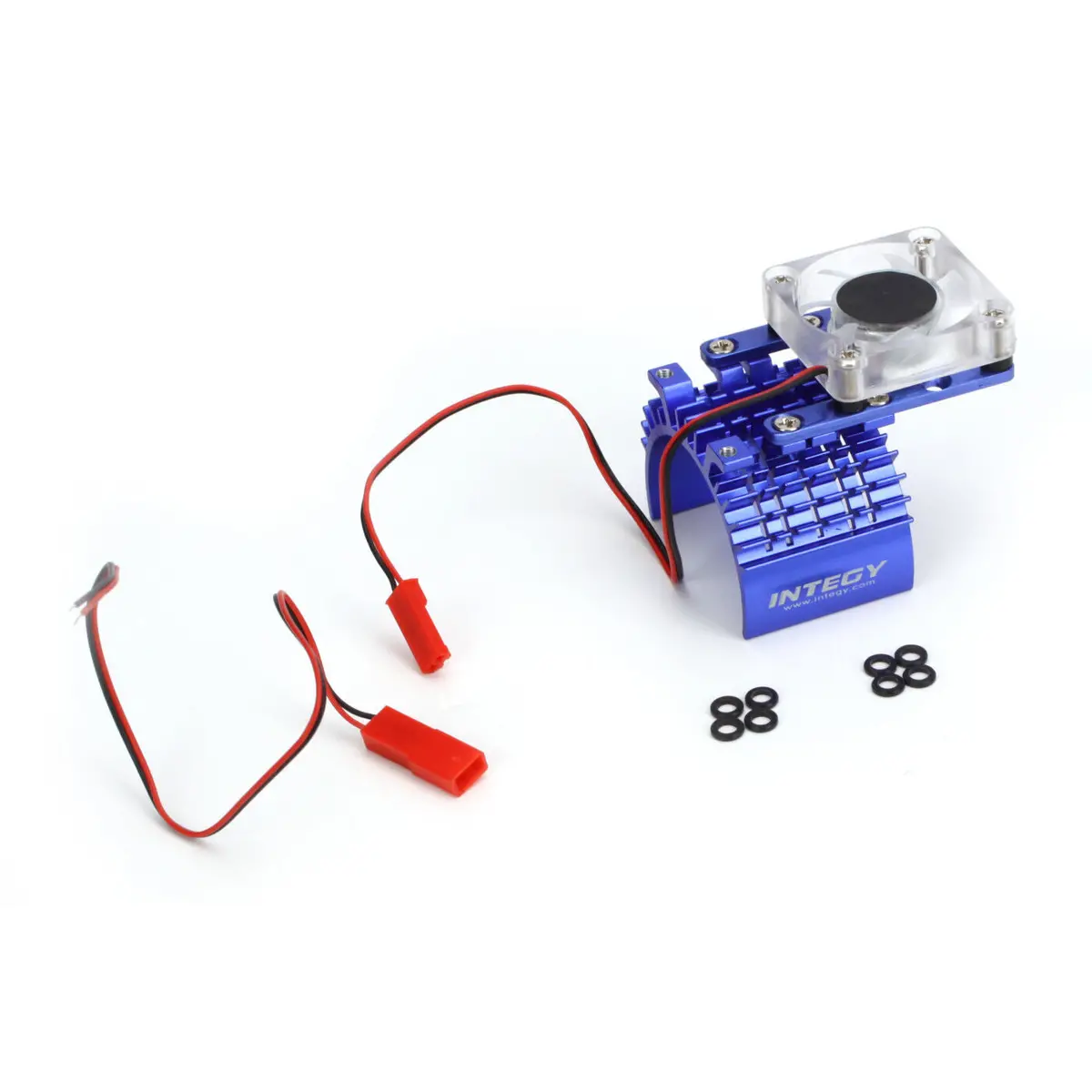 Motor Heatsink And Cooling Fan, Blue 1