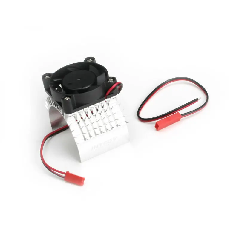 Super Motor Heatsink & Fan, 750 Brushed Motor, Silver: Traxxas Summit 1