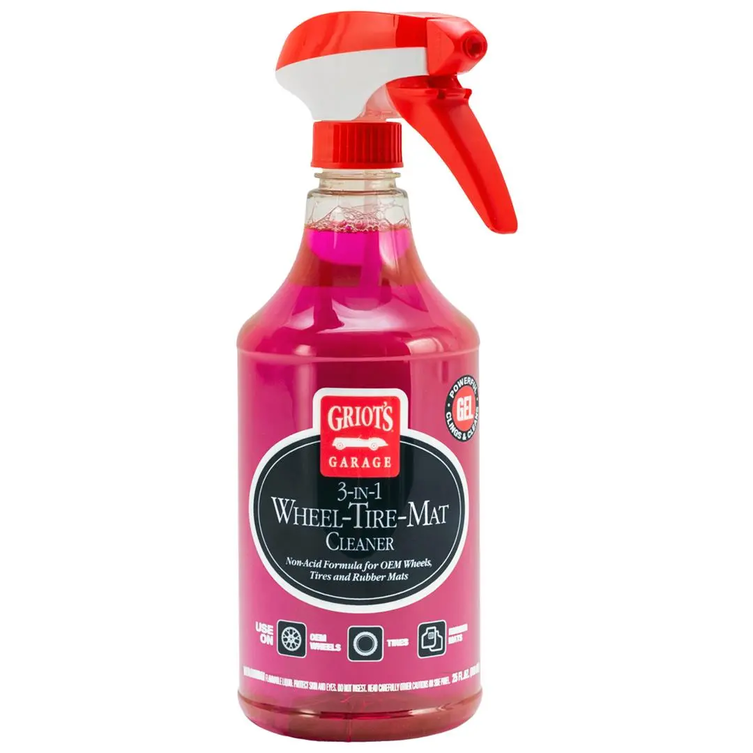 Griot's Garage 3-In-1 Wheel, Tire, & Mat Cleaner 25Oz 1