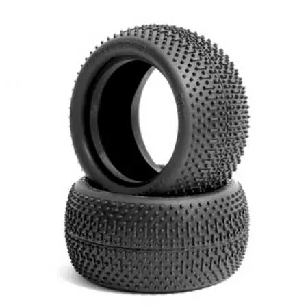 Rear Flip Outs Tire, Green: 2.2 Buggy (2) 1