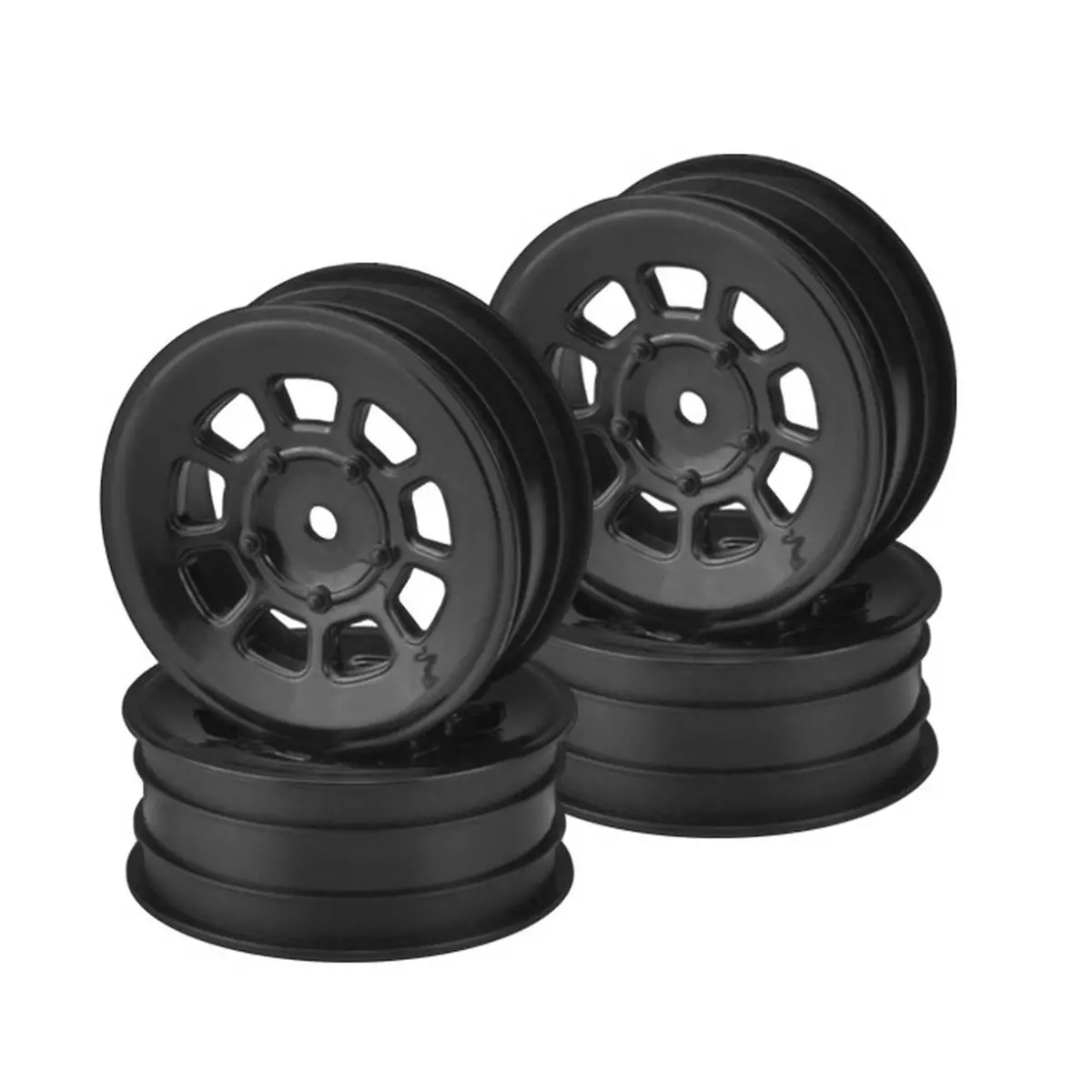 9 Shot 2.2" Front Wheel (Black) - 4Pc 1