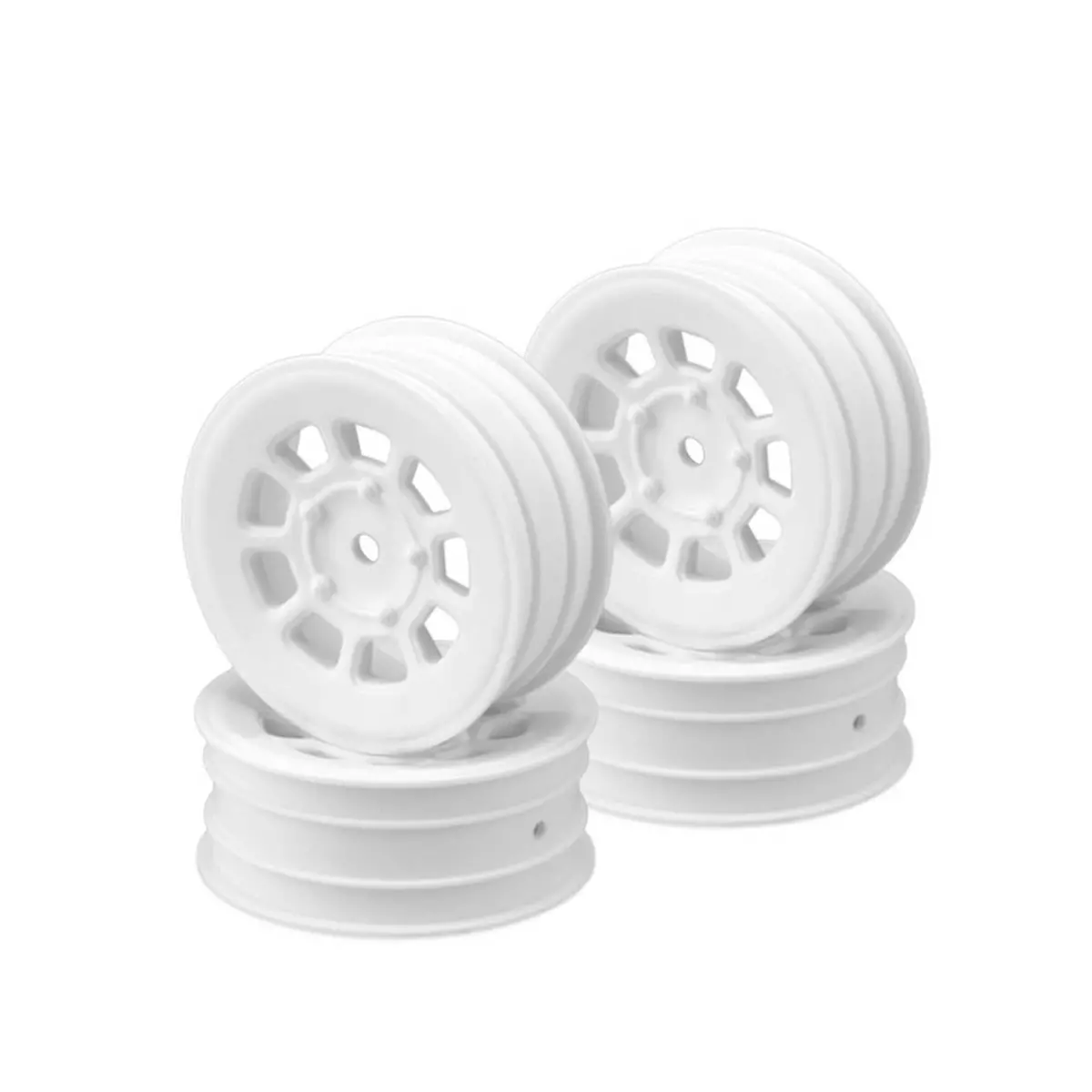 9 Shot 2.2" Front Wheel (White) - 4Pc 1