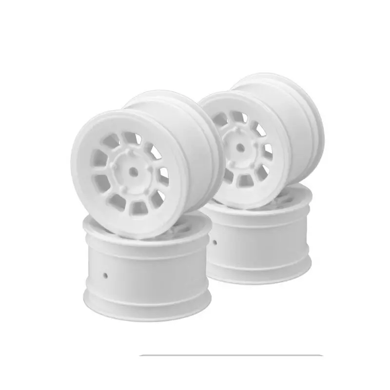 Jconcepts 9 Shot 2.2 Dirt Oval Rear Wheels (White) (4) 1