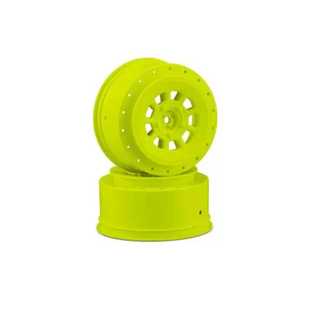 9-Shot 12Mm Hex 3Mm Offset Wheel, Yellow 2Pc 1