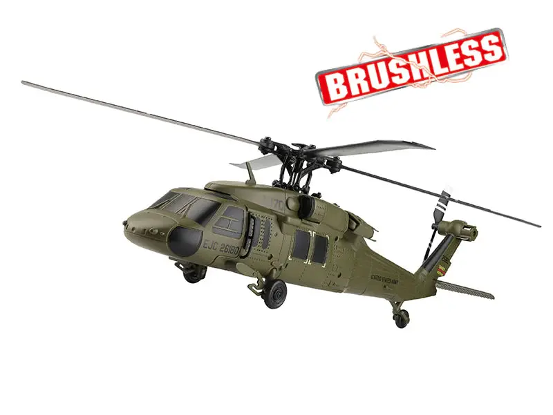 Rc Pro 4Ch Uh-60L R/C Helicopter Brushless K170 1