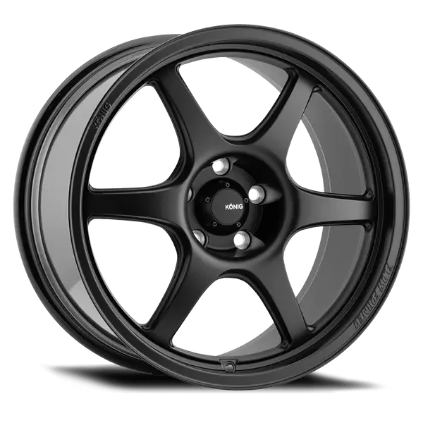 Konig Hexaform 15X9 4X100 Et35 Matte Black 1
