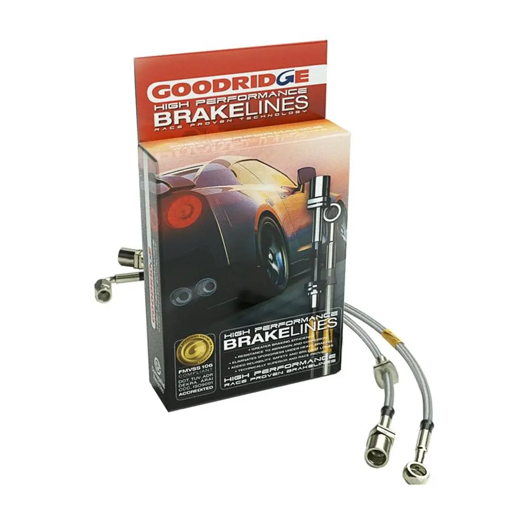 Goodridge Stainless Steel Brake Lines (4 Piece) B8 S4/S5 1