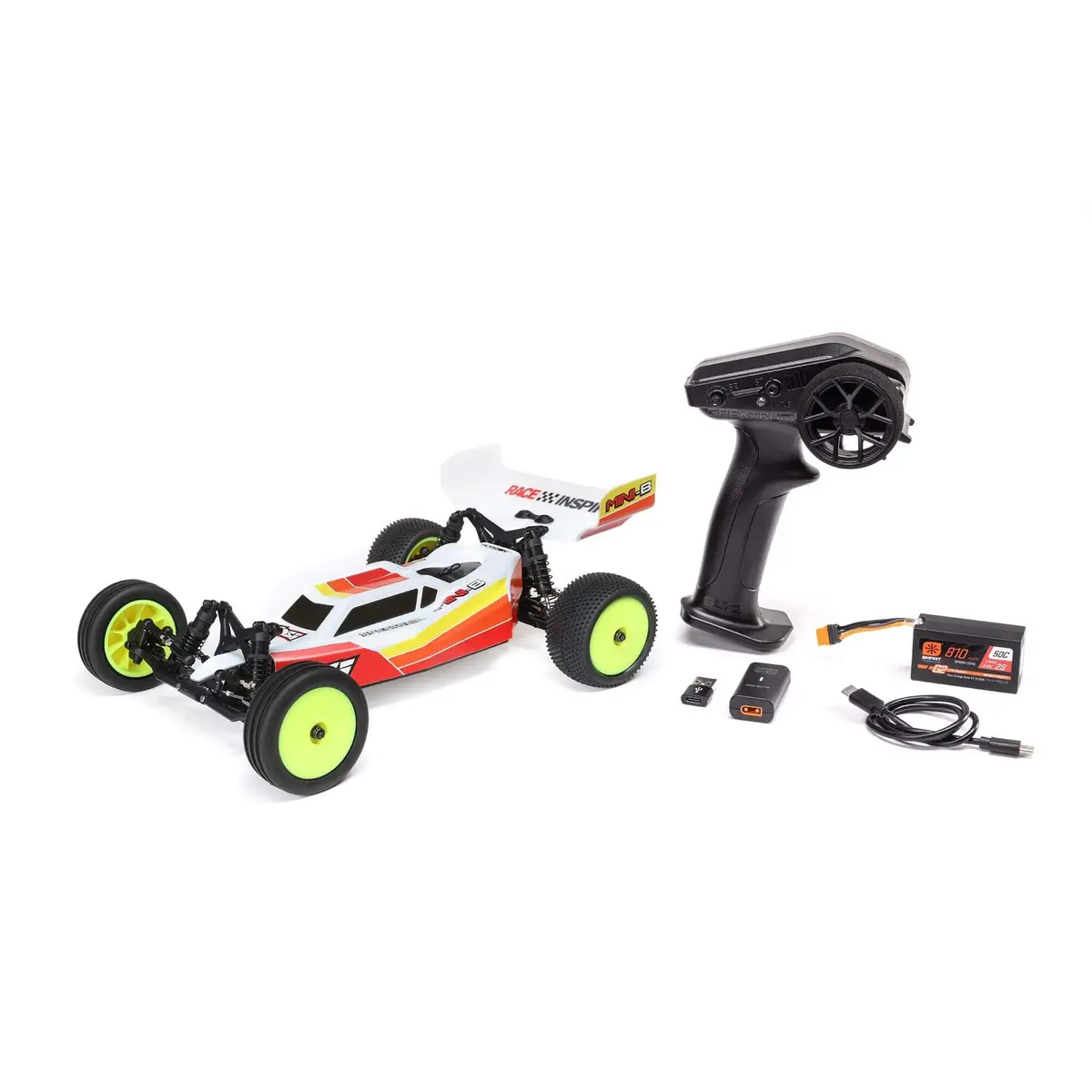1/16 Mini-B 2Wd Buggy Brushless Rtr, Red 1