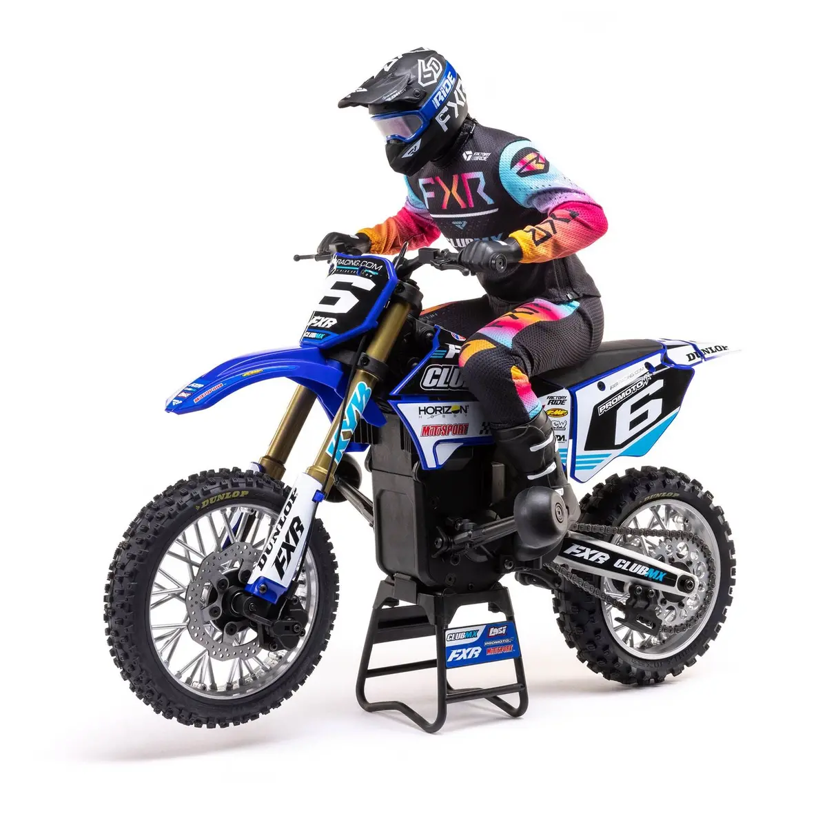 Losi 1/4 Promoto-Mx Motorcycle Rtr, Club Mx Blue 1