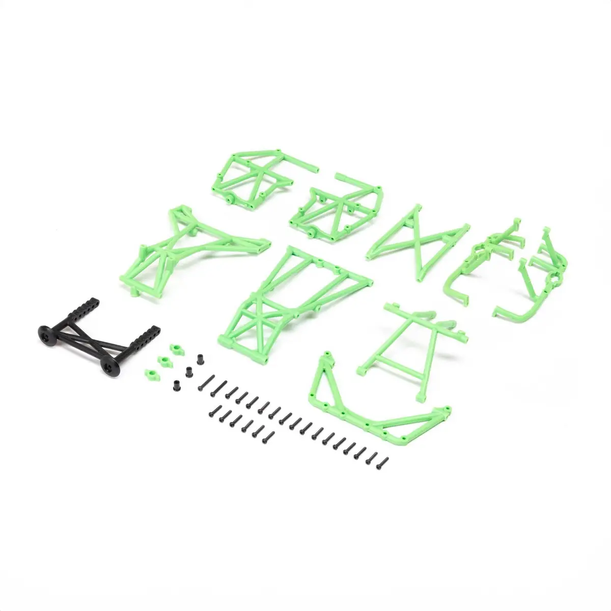 Losi Cage Set Complete, Green: Mini Lmt 1