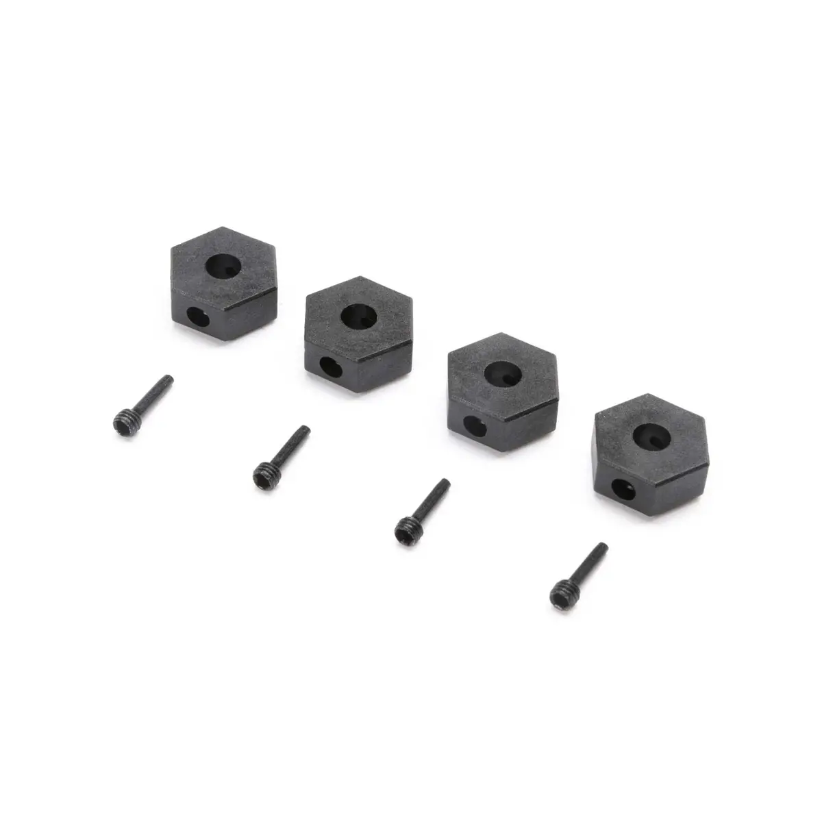 Losi 12Mm Wheel Hex And Screwpin (4): Mini Lmt 1