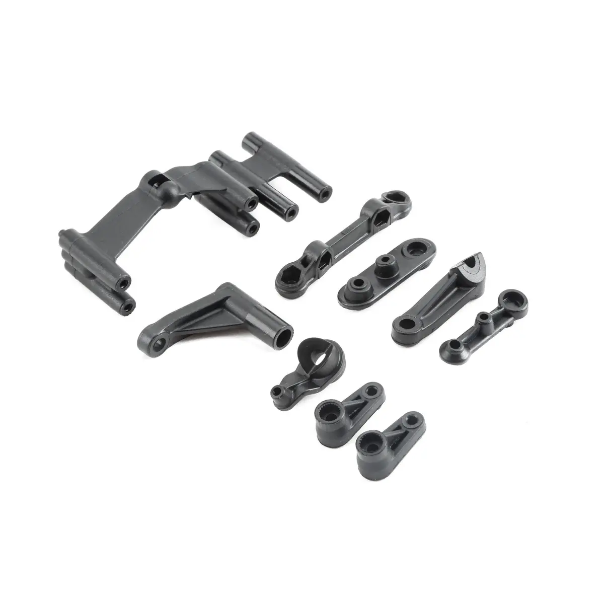 Servo Mount, Steering Servo Set Plastic: Baja Rey 1