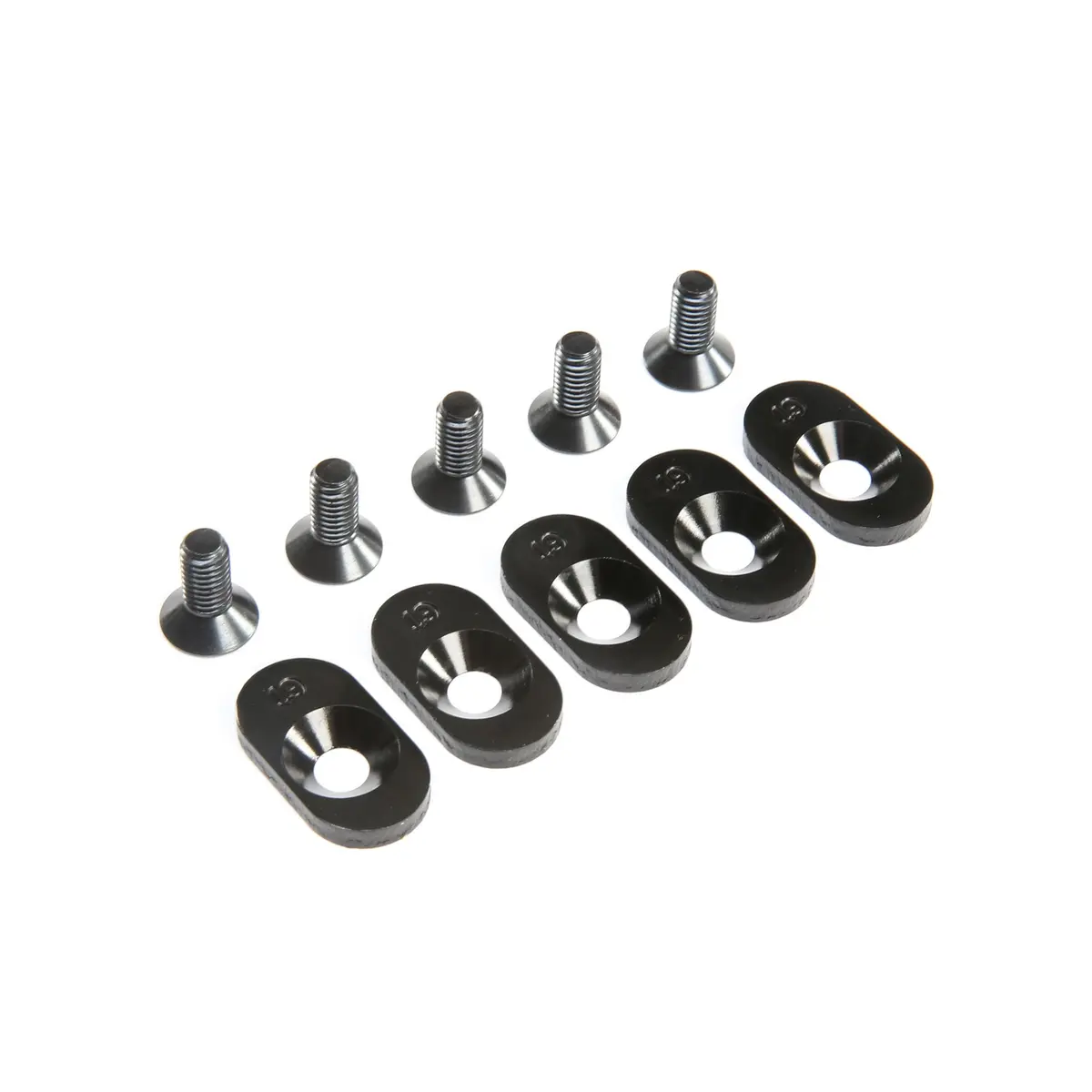 Enginemntinsert&Screws, Blk, 1 1