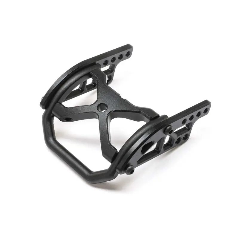 Losi Wheelie Bump, Aluminum, Blk: Mini Lmt 1