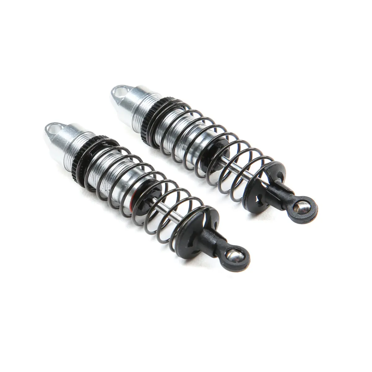 Shock Assembly Front, Aluminum (2): Mini-T 2.0, Mini-B 1