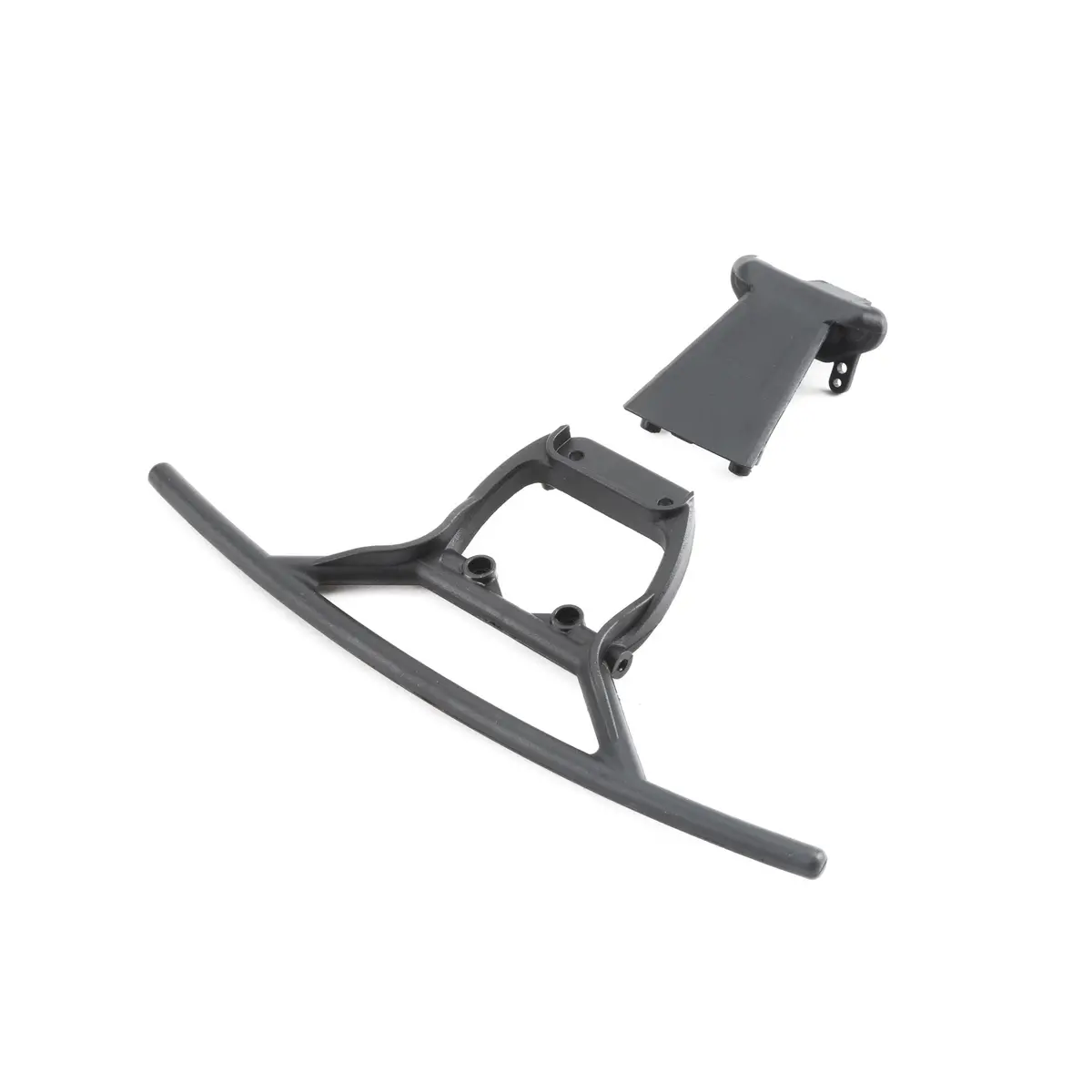 Losi Front Bumper & Skid Plate: Baja Rey 1