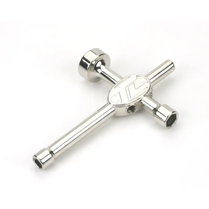 Losi Losb4603 4-Way Steel Wrench – 17Mm, 10Mm, 8Mm, 1/4" 1