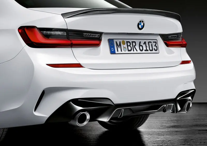 M Performance Rear Diffuser, Black - G20 330I/M340i 1