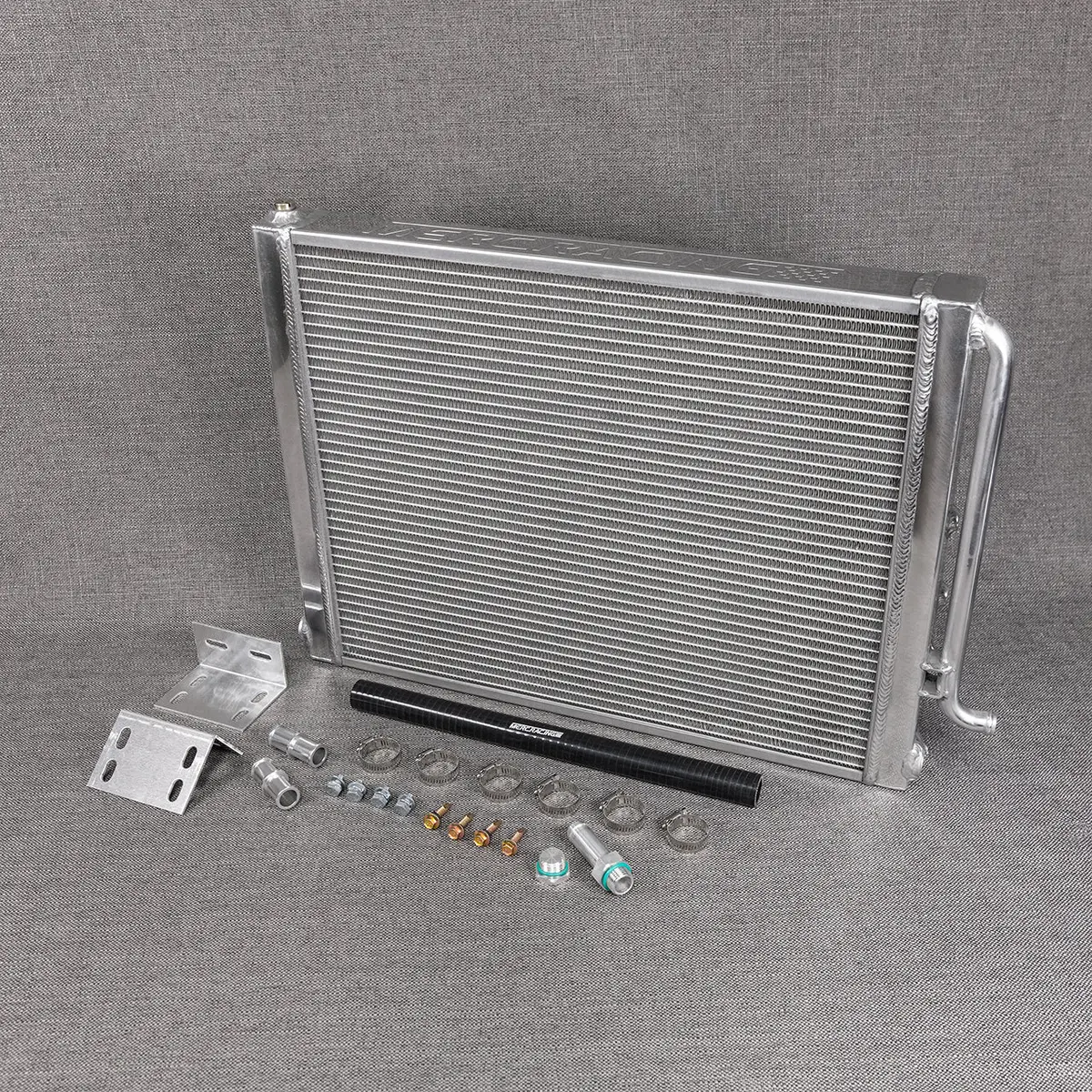 Merc Racing Upgrade Heat Exchanger For Audi S4, S5, S6, S7, A6, A7, Q5, Sq5 - Polished 1